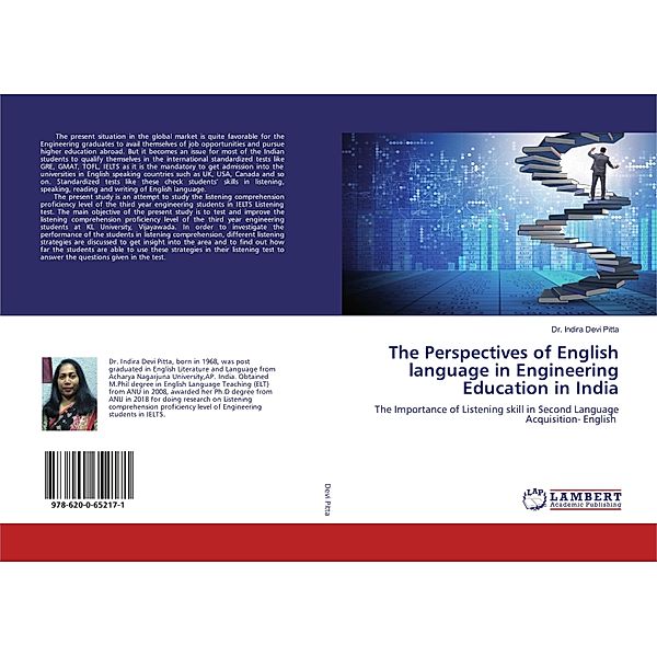 The Perspectives of English language in Engineering Education in India, Indira Devi Pitta