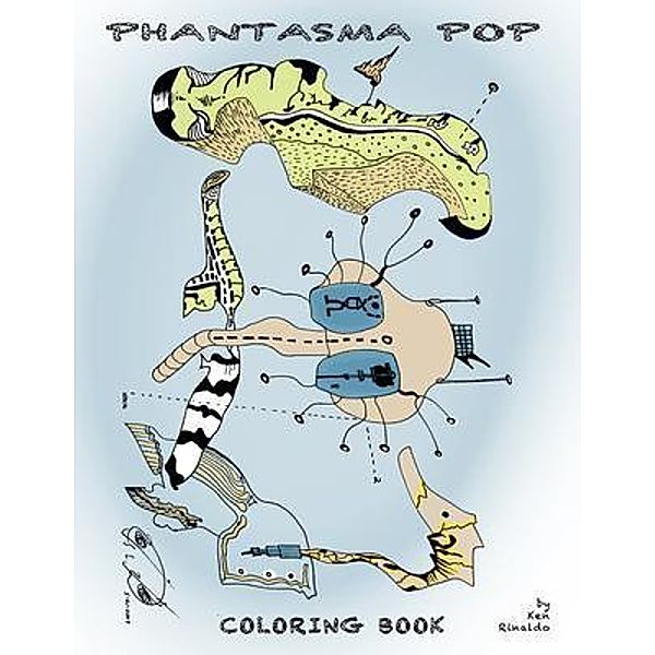 The Phantasma Pop Coloring Book, Ken Rinaldo