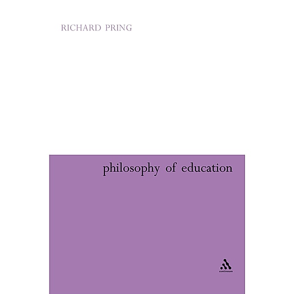 The Philosophy of Education, Richard Pring