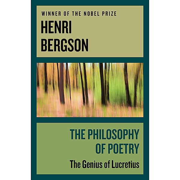 The Philosophy of Poetry, Henri Bergson