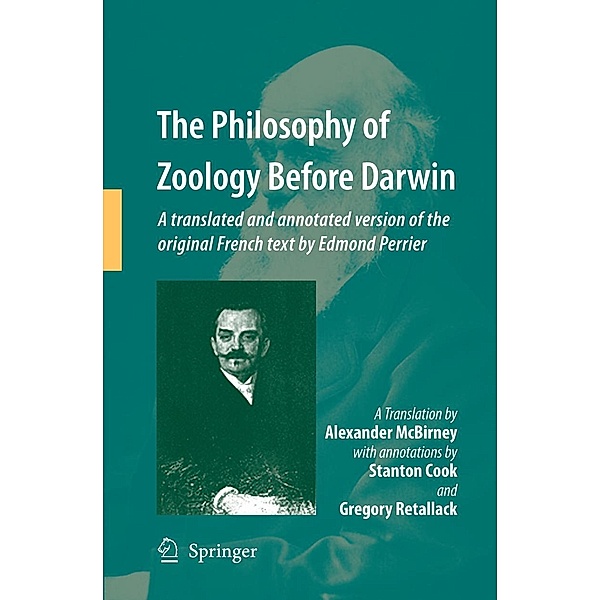 The Philosophy of Zoology Before Darwin, Alex McBirney, Stanton Cook