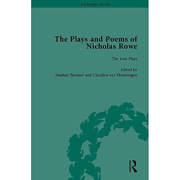 The Plays and Poems of Nicholas Rowe