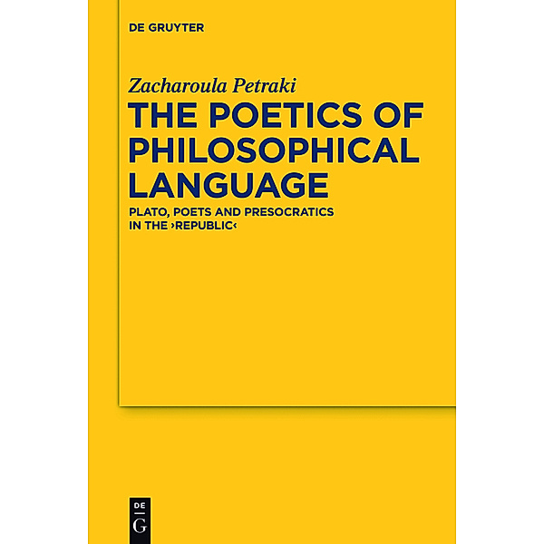 The Poetics of Philosophical Language, Zacharoula Petraki