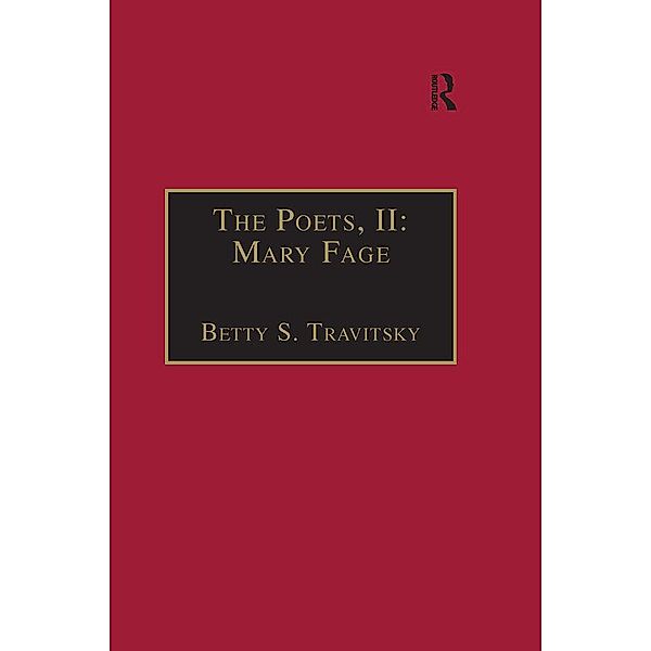 The Poets, II: Mary Fage, Betty S. Travitsky