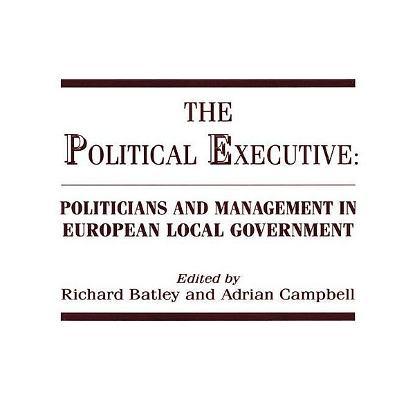The Political Executive