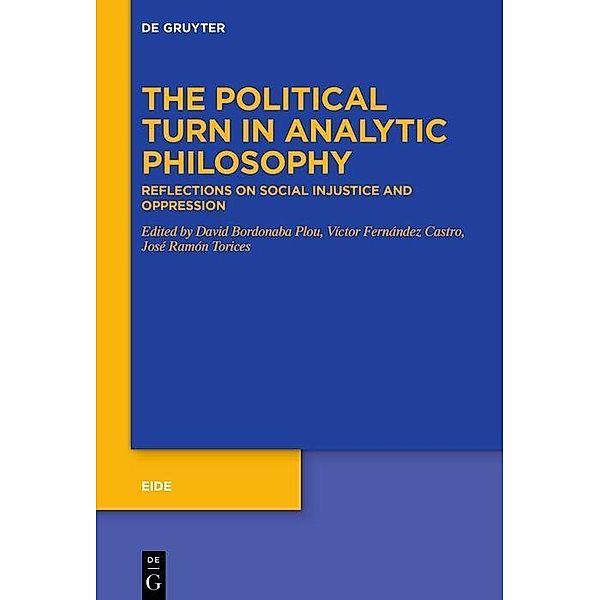 The Political Turn in Analytic Philosophy