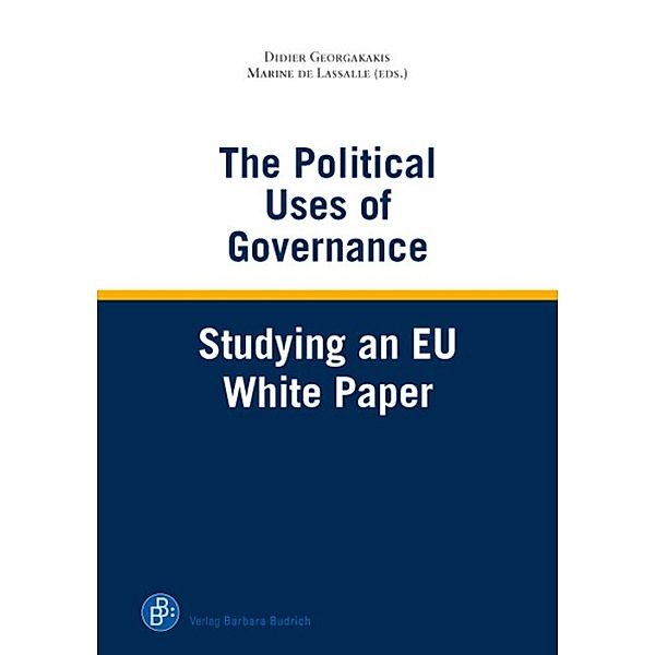 The Political Uses of Governance, Didier Georgakakis, Marine de Lassalle
