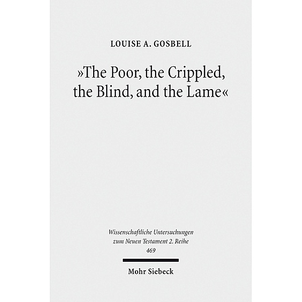 'The Poor, the Crippled, the Blind, and the Lame', Louise A. Gosbell