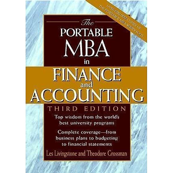 The Portable MBA in Finance and Accounting, John Leslie Livingstone, Theodore Grossman