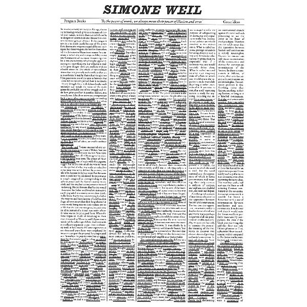 The Power of Words, Simone Weil