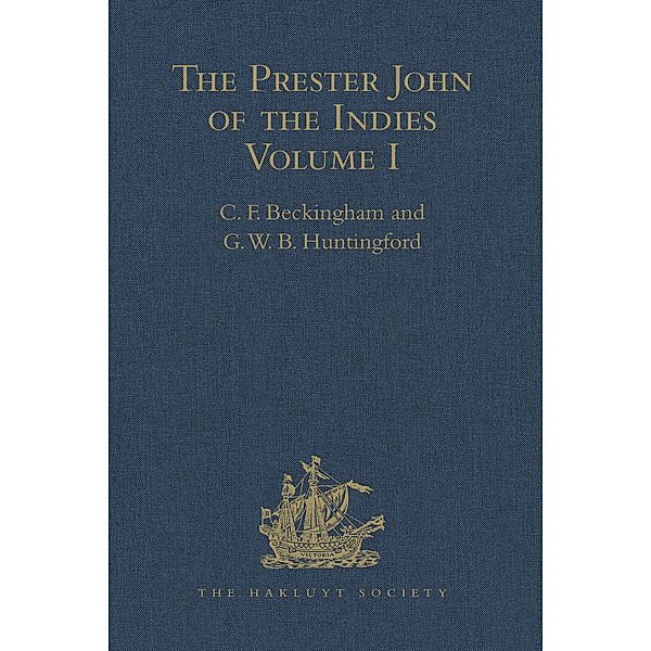 The Prester John of the Indies, C. F. Beckingham, G. W. B. Huntingford