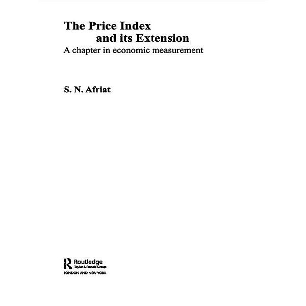 The Price Index and its Extension, Sydney N. Afriat