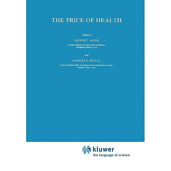 The Price of Health / Philosophy and Medicine Bd.21