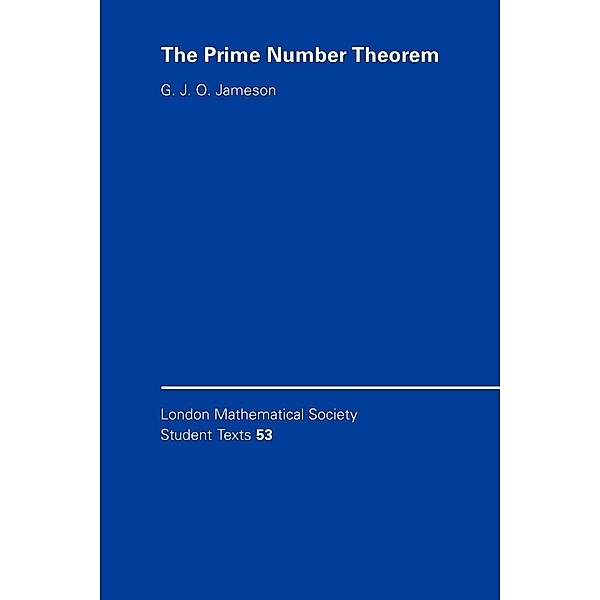 The Prime Number Theorem, G. J. O. Jameson