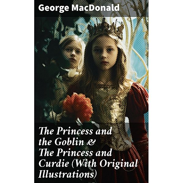The Princess and the Goblin & The Princess and Curdie (With Original Illustrations), George Macdonald