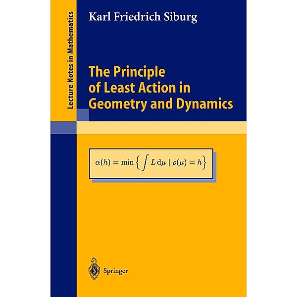 The Principle of Least Action in Geometry and Dynamics / Lecture Notes in Mathematics Bd.1844, Karl Friedrich Siburg