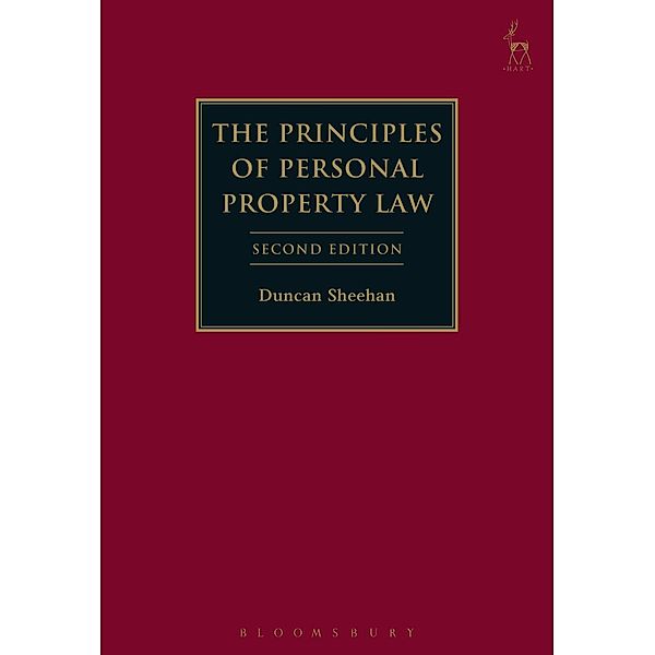 The Principles of Personal Property Law, Duncan Sheehan