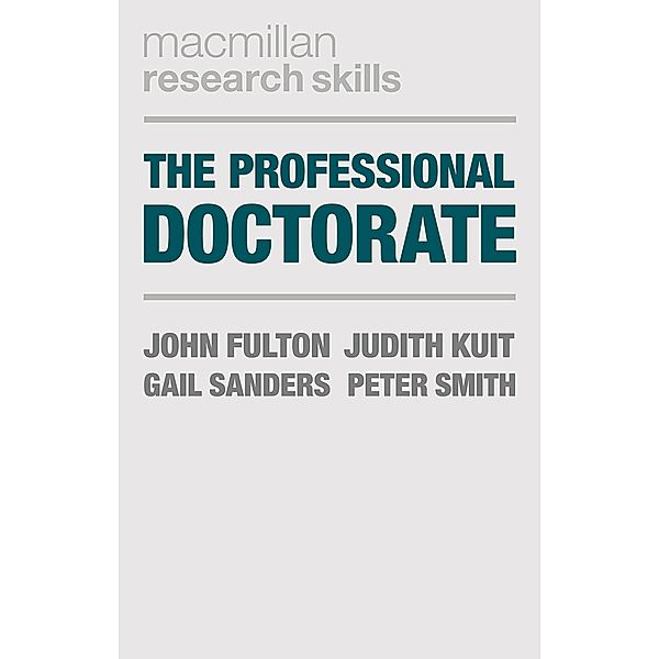 The Professional Doctorate, John Fulton, Judith Kuit, Gail Sanders