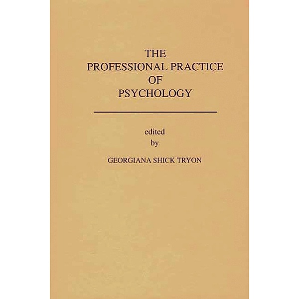 The Professional Practice of Psychology, Bloomsbury Publishing