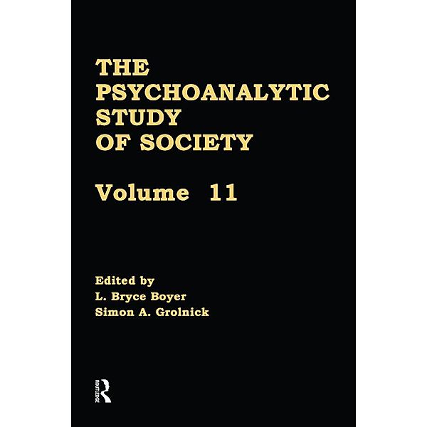 The Psychoanalytic Study of Society, V. 11