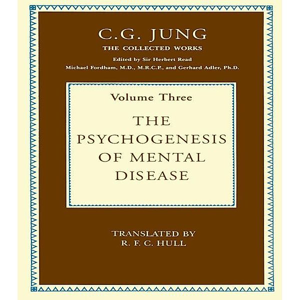 The Psychogenesis of Mental Disease, C. G. Jung