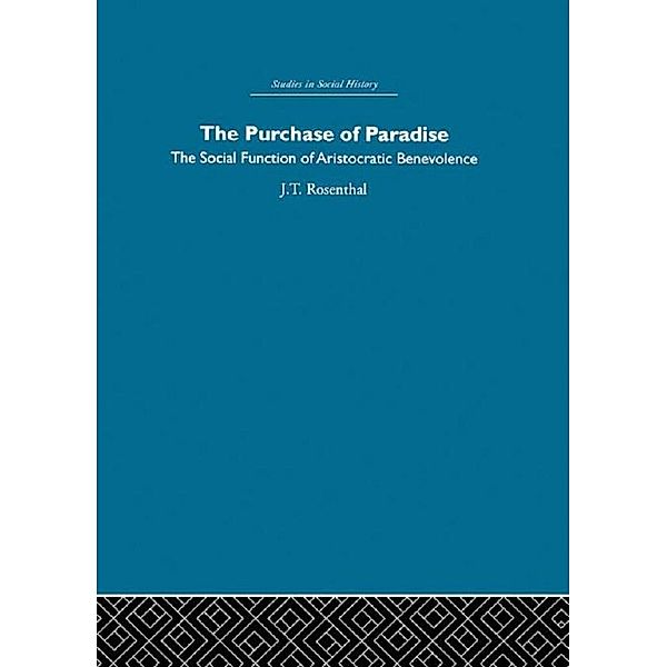 The Purchase of Pardise, Joel T. Rosenthal