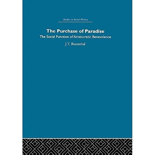 The Purchase of Pardise, Joel T. Rosenthal