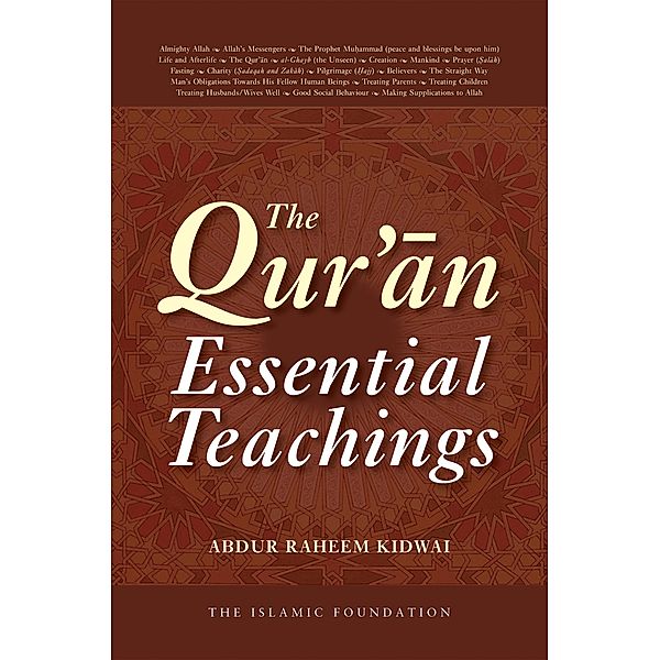 The Qur'an: Essential Teachings, Abdur Raheem Kidwai