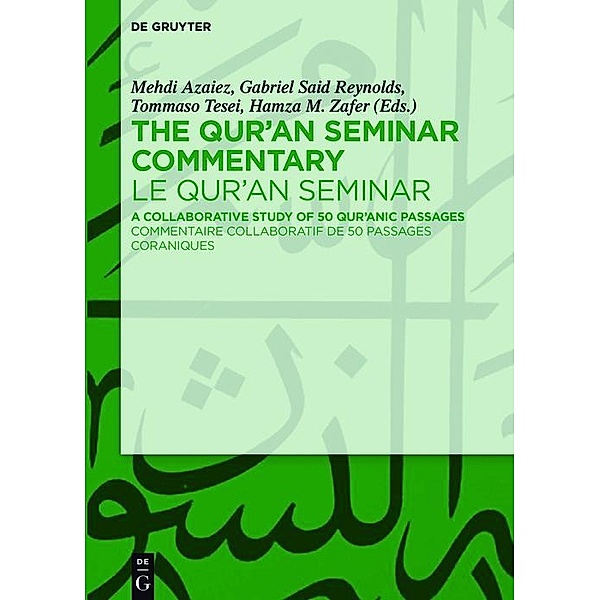 The Qur'an Seminar Commentary / Le Qur'an Seminar