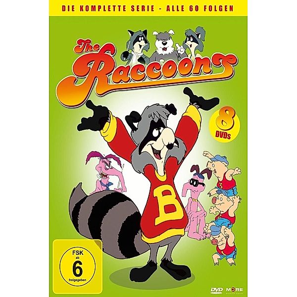 The Raccoons DVD-Box, Kevin Gillis, Mary Crawford, Alan Templeton, Derek Diorio, Dan Lalande, Darson Hall, Gerald Tripp, Gail Kerbel, Chas Lawther