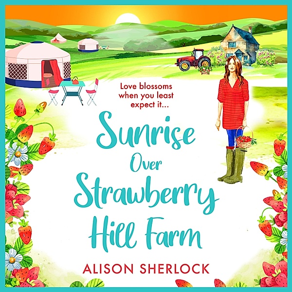 The Railway Lane Series - 3 - Sunrise over Strawberry Hill Farm, Alison Sherlock