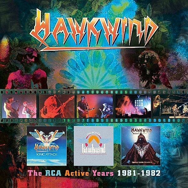 The Rca Active Years 1981-1982 3cd Clamshell Box, Hawkwind