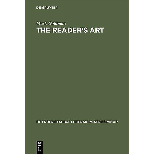 The Reader's Art, Mark Goldman