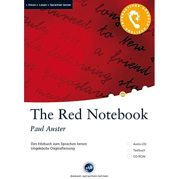 The Red Notebook, 1 Audio-CD + 1 CD-ROM + Textbuch, Paul Auster