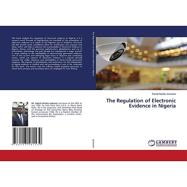 The Regulation of Electronic Evidence in Nigeria, Daniel Anietie Jacksons