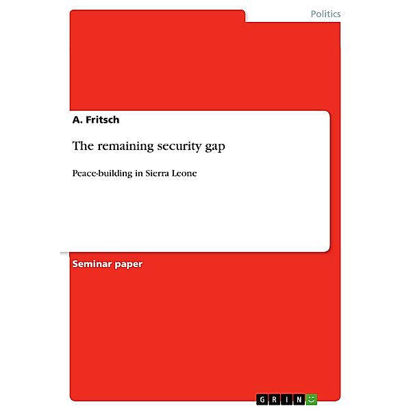 The remaining security gap, A. Fritsch