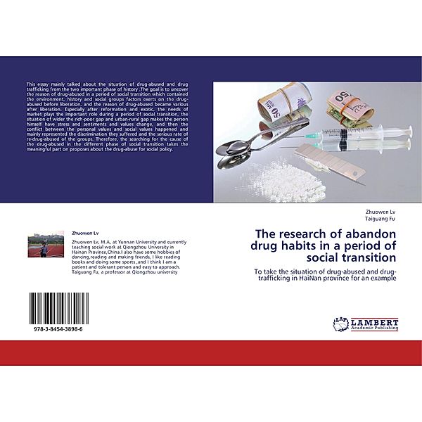 The research of abandon drug habits in a period of social transition, Zhuowen Lv, Taiguang Fu