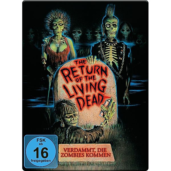 The Return of the Living Dead - Verdammt, die Zombies kommen Steelbook, The Return of the living Dead