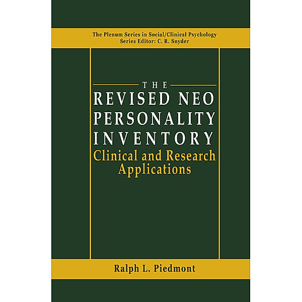 The Revised NEO Personality Inventory, Ralph L. Piedmont