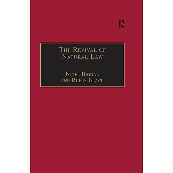 The Revival of Natural Law, Nigel Biggar, Rufus Black