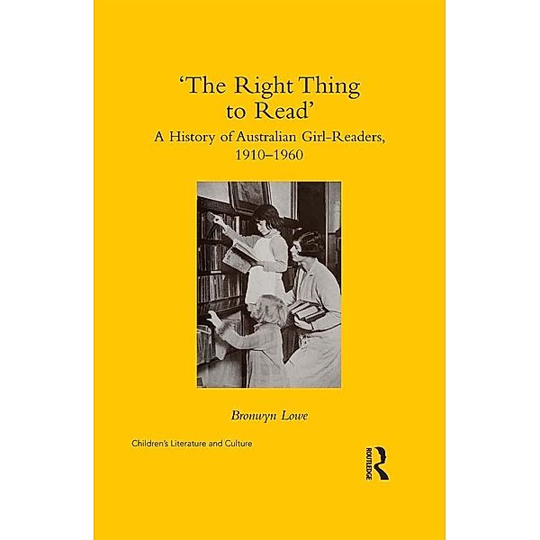 'The Right Thing to Read', Bronwyn Lowe