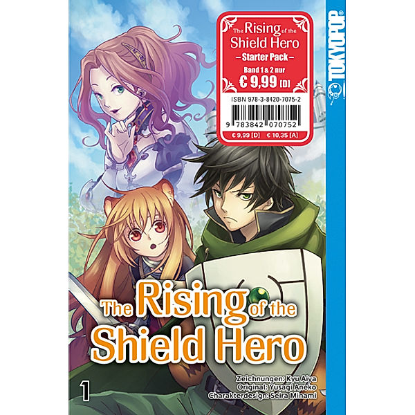 The Rising of the Shield Hero / 1-2 / The Rising of the Shield Hero Starter Pack, Yusagi Aneko, Aiya Kyu