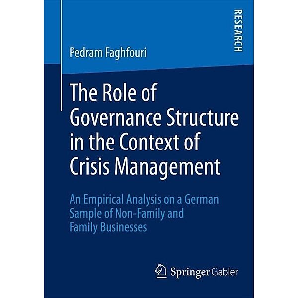 The Role of Governance Structure in the Context of Crisis Management, Pedram Faghfouri