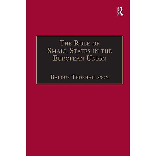 The Role of Small States in the European Union, Baldur Thorhallsson