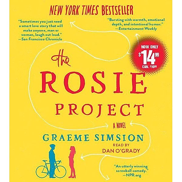 The Rosie Project. Der Rosie-Effekt, 6 Audio-CDs, englische Version,6 Audio-CDs, Graeme Simsion