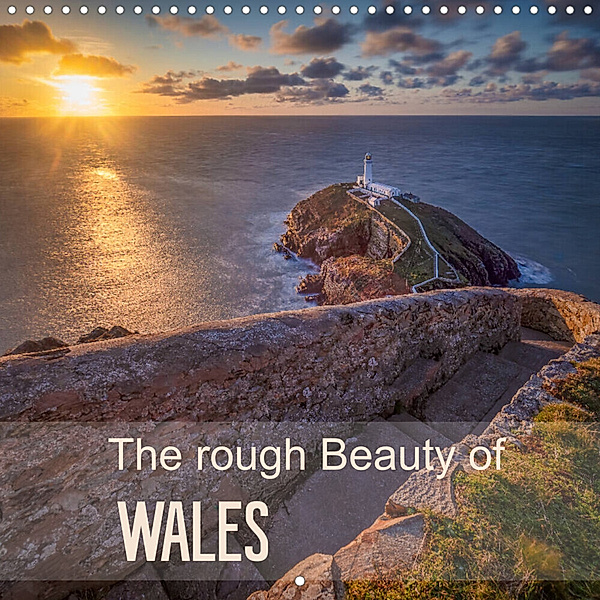 The rough Beauty of Wales (Wall Calendar 2023 300 × 300 mm Square), Urte Kortjohann Photography