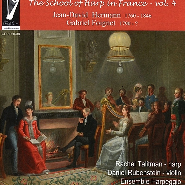The Scholl Of Harp In France Vol.4, Rachel Talitman, Daniel Rubenstein