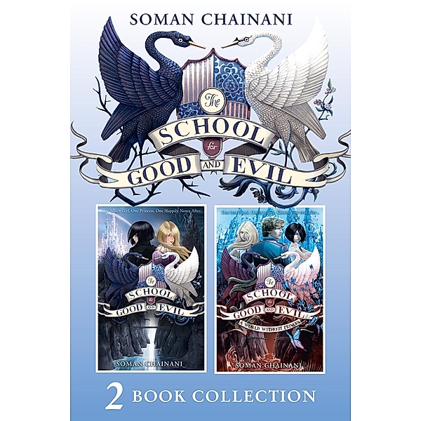 The School for Good and Evil 2 book collection: The School for Good and Evil (1) and The School for Good and Evil (2) - A World Without Princes / The School for Good and Evil, Soman Chainani