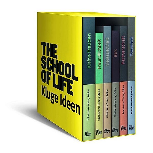 The School of Life - Kluge Ideen, 6 Bde., Alain De Botton