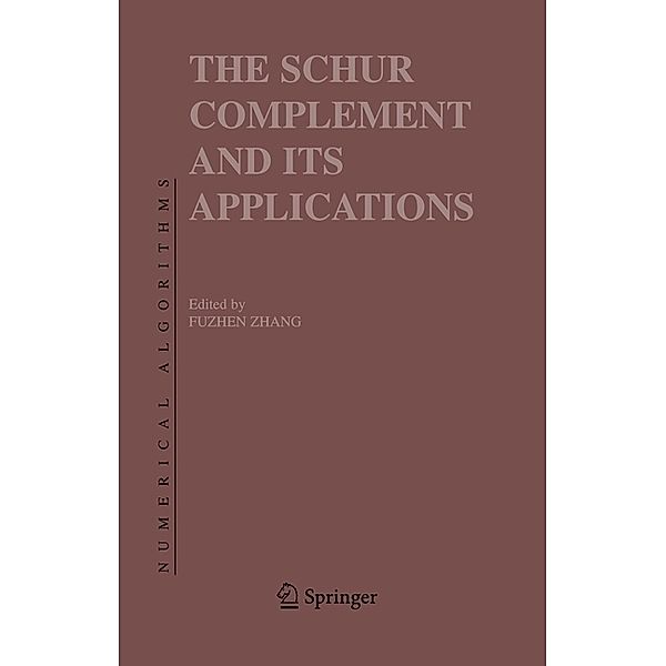 The Schur Complement and Its Applications